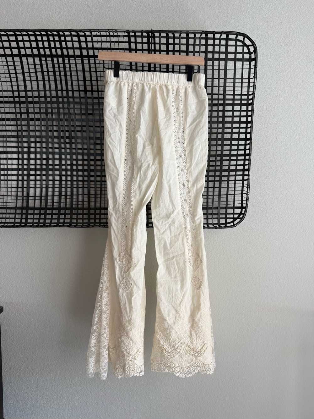 Free people Aliyah Lace Flare Pants - Picture 4 of 8